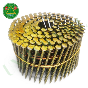 Clavos de bobina hechos en Vietnam para pistola de clavos neumática para paletas de madera de acero con cabeza a cuadros y tipo de vástago liso/anillo/tornillo - Product Image 4