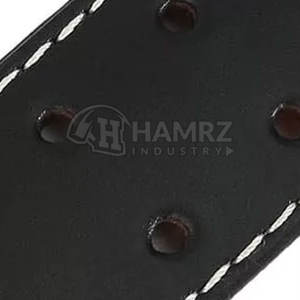 Ceinture de gymnastique antidérapante légère respirante de haute qualité en cuir de vachette pour hommes - Product Image 5