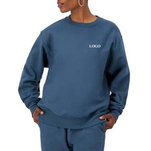 Sudaderas con capucha de manga larga informales bordadas de invierno de la mejor calidad para mujer de talla grande algodón polar Suelto - Product Image 6