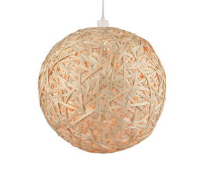 Vietrustic Handmade Interior Lighting <b>Bamboo</b> Rattan <b>Lamp</b> <b>Shade</b> Modern Hanging Pendant Lights - Product Image 3