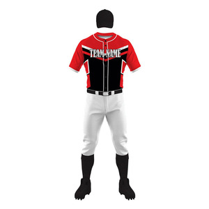 Vêtements de sport personnalisés de qualité supérieure avec logo personnalisé uniformes de baseball/séchage rapide direct d'usine uniformes de baseball pour hommes - Product Image 4
