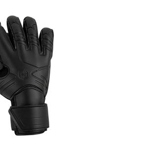 Gants de gardien de but professionnels en latex noir CS Sports avec protection des doigts et manchette élastique |   Achetez maintenant - Product Image 4