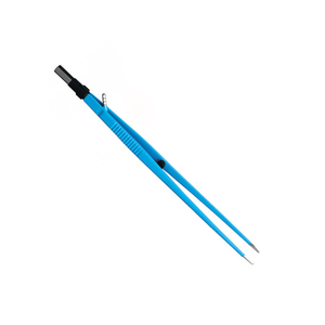 Pince bipolaire d'irrigation américaine de 11.5 cm avec micro pointe Pince bipolaire ophtalmique de 0.5mm Pince d'électrocoagulation - Product Image 6