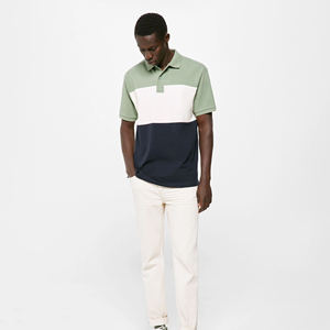 Maillot respirant brodé à manches courtes en coton 100% décontracté pour hommes nouvelle collection de polos grande taille - Product Image 5