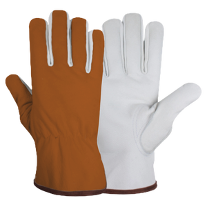 Gants de travail en cuir grain de mouton très résistants, gants de sécurité de jardin souples, résistants aux étincelles thermiques et réfléchissants - Product Image 5