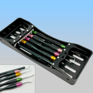 Juego de Herramientas Dentales Manuales de Acero Inoxidable Reutilizables para Relleno de Resina Compuesta LM Art Tools para Colocación Precisa, Escultura y Contorneado - Product Image 3