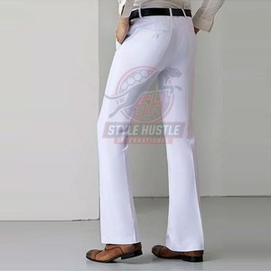 Pantalones de Campana para Hombre, Talla Personalizada, para Uso en Exteriores, Ropa Deportiva, 100% Algodón - Product Image 3