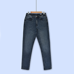 Popular overdaye <b>men's</b> mid wash blue color denim <b>jeans</b> slim fit export quality stretchable <b>biker</b> pants <b>jean</b> - Product Image 1