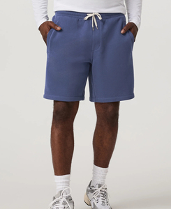 กางเกงขาสั้นผ้าฟลีซผ้าฝ้าย100% น้ำหนักเบาสำหรับผู้ชายกางเกงขาสั้นแนวสตรีทกันน้ำระบายอากาศได้ดีมีเชือกผูก - Product Image 1