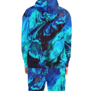 Survêtements pour hommes en coton respirant, personnalisés avec logo, imprimés, de luxe, à la mode, deux pièces, sublimation - Product Image 6