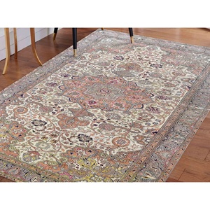 Tapis de bureau Medallion : Lavable en machine, tapis antidérapant, tapis fin non tissé - Product Image 1