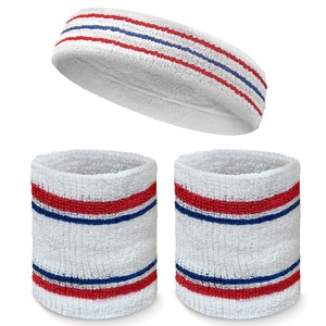 Sweatbands <b>Sports</b> <b>Headband</b> <b>for</b> <b>Men</b> & Women Moisture Athletic Cotton Terry Cloth Sweatband - Product Image 6