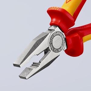 คีมปากแหลม KNIPEX รุ่น VDE Certified ขนาด 200 มม. ด้ามจับหลายชิ้นส่วน ชุบโครเมียม - Product Image 6
