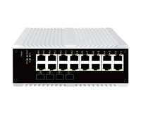 Switch Ethernet Administrado Mootek MT-IEMS-20P-4SFP con 1 Puerto de Fibra Óptica SC, Red L2+, 1 Año de Garantía