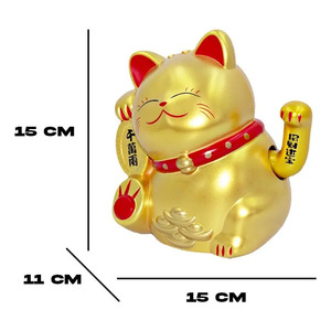 ลำโพงบลูทูธ ชาร์จผ่าน USB ลายแมวนำโชค - คละสี - Product Image 6