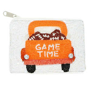 Monedero con cuentas y lentejuelas de Gameday, minibolso de moda hecho a mano para tarjetas y pequeños elementos esenciales - Product Image 3