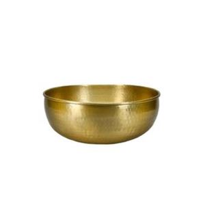 Cuenco para servir de latón antiguo para necesidades de comedor versátiles y cocinas decorativas con estética clásica vintage - Product Image 3