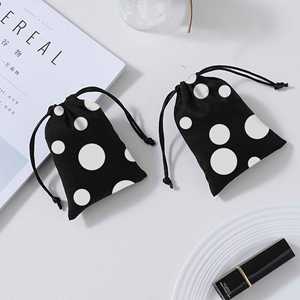 Wholesale Eco-Friendly Custom Logo Reusable Promotion Pouch Cotton Canvas Drawstring for Jewelry Gift Clothing <b>Packing</b> <b>Bags</b> - Product Image 6