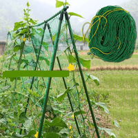 Filet d'escalade en nylon jardinage Melon fruits légumes luffa haricot clôture cadre chrysanthème jardin treillis filet de soutien anti-logement