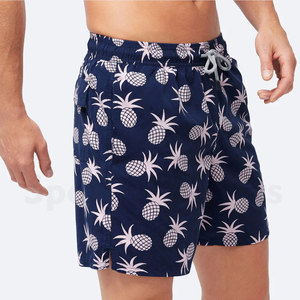 กางเกงขาสั้นพิมพ์ลายผู้ชายรุ่นใหม่ล่าสุด ขายส่ง ระบายอากาศได้ดี ดีไซน์ใหม่ คุณภาพพรีเมียม สำหรับใส่ลำลอง - Product Image 4