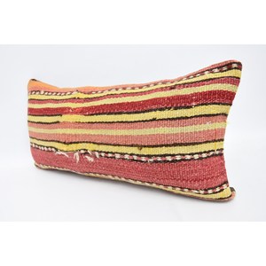 หมอนผ้าวูลถักหลากสี12X24นิ้วลายวินเทจของตกแต่งบ้าน - Product Image 4