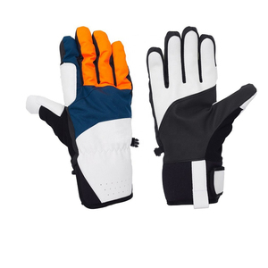 Gants de Ski en cuir de couleur différente de haute qualité gants de Ski chauds fonctionnels résistants à l'eau prix raisonnables gants de Ski - Product Image 1