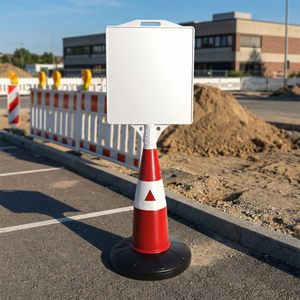Bouée publicitaire gonflable en PVC rouge 130 cm, modèle écran pour événements extérieurs, impression numérique avec accessoire souffleur d'air - Product Image 2