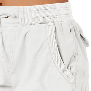 Pantalones cortos de playa deportivos personalizados, novedad de verano, pantalones cortos de motorista para gimnasio con cordón elástico de retazos suaves de talla grande para mujer - Product Image 4