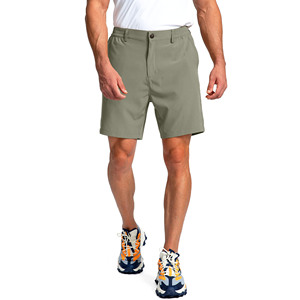 Pantalones cortos deportivos transpirables de secado rápido para hombre con logotipo personalizado, pantalones cortos de gimnasio, pantalones cortos de entrenamiento con cordón para hombre - Product Image 3