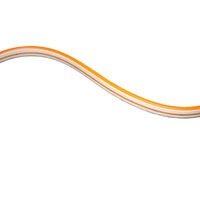 Bande lumineuse LED néon 12V IP65 10W 120 LED 6x12mm 50m/rouleau Flexible Monochrome Ambre Rose pour éclairage d'accentuation extérieur et intérieur