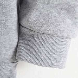 Survêtement d'hiver en coton et polyester coupe-vent personnalisé de grande taille pour hommes avec capuche solide et logo respirant - Product Image 3