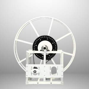 Natural Aluminum 2 Inch 12V 500W Aviation Single Wrap Hose Reel OEM ODM Design <b>Petrol</b> <b>Service</b> <b>Equipment</b> with 1 Year Warranty - Product Image 5
