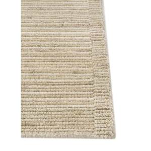 Contour Ivory Handmade Wool <b>Rugs</b> Striped Hwl-334 Rectangular for Living Room Hallway Decor Room <b>Bedside</b> <b>Rug</b> Loom Technique - Product Image 4