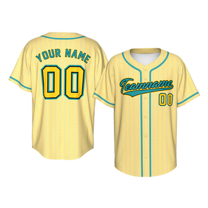 Ensemble de maillots de baseball brodés sur mesure, séchage rapide, respirant, coupe ajustée, uniforme sportif - Product Image 6