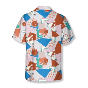 Mode hawaïenne chemises été Resort décontracté Style de vacances pour hommes à manches courtes boutonné plage vacances vêtements - Product Image 3