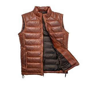 Gilet en cuir pour hommes pour les événements moto, les clubs et les magasins de détail, fabriqué au Pakistan - Product Image 1