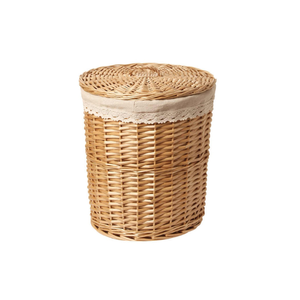 Best-Selling Lightweight Handwoven <b>Rattan</b> <b>Storage</b> Baskets Wicker Organizer OEM ODM Service Available Made in Vietnam - Product Image 2