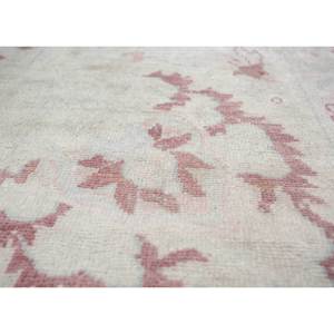 Tapis en laine noués à la main Aalam Floral Pae-5899 Rose & Violet 9x12 pour la décoration du salon et du couloir pour adolescents - Product Image 3