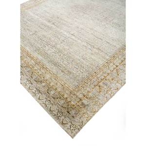 Viscaya Green Hand Knotted Wool <b>Rugs</b> Geometric Afghan Large Area 9x12 Rectangle Afghan for Home for Living Room Hallway-ENM-8015 - Product Image 2