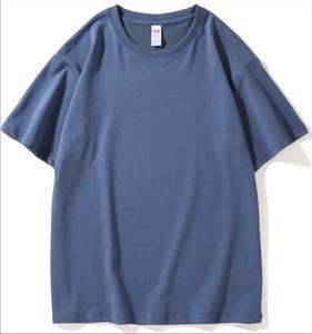 100% algodón hombres verano suelto casual elegante cuello redondo manga corta Camiseta Top hecho por RAM industry - Product Image 2