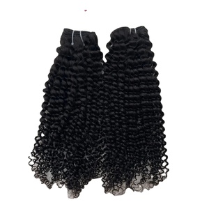 เครื่องต่อผมมนุษย์ผมหยิกแบบหลวมเกรด4C เรมี่ธรรมชาติสีดำเวียดนาม - Product Image 1