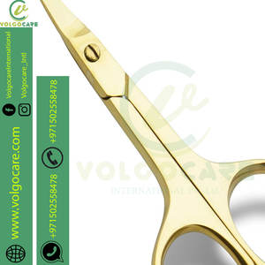 Tijeras profesionales para uñas y cutículas de acero inoxidable de alto carbono hechas con tijeras profesionales para uñas de acero inoxidable - Product Image 5