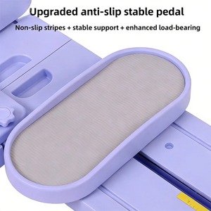 Macchina <span class=keywords><strong>per</strong></span> Esercizi Gambe Pieghevole con Maniglia <span class=keywords><strong>per</strong></span> Palestra Domestica, Allenamento Completo del Corpo e Recupero del Pavimento Pelvico - Product Image 3