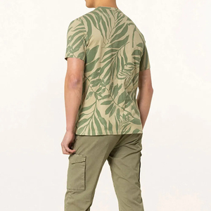 เสื้อยืดแขนสั้นผู้ชาย พิมพ์ลายแบบซับลิเมชั่น ผ้าฝ้ายทอ 100% ระบายอากาศได้ดี สวมใส่สบาย ขายดี คุณภาพเยี่ยม - Product Image 4