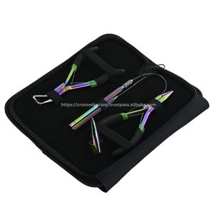 Outils d'extension de cheveux professionnels Pince de fermeture et de dissolvant de microbilles pour crochet de traction de poils avec boucle et anneau de sectionnement - Product Image 1