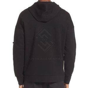 Premium Quality Winter Casual Solid Fleece <b>Zipper</b> <b>Hoodies</b> for Men-High Quality Eco-Friendly Breathable Regular Fit Street Wear - Product Image 2