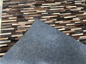 Tapis et moquette en cuir marron de haute qualité pour le salon, au prix de gros - Product Image 6