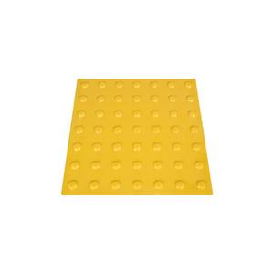TPU Yellow Tactile Paving Blistered 40 X 40 cm Tactile Guidance Surfaces In/Outdoor Handicapped <b>Safety</b> ILT5005 Ileritraffic - Product Image 1