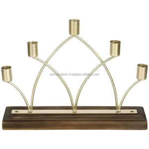 Porte-bougie de luxe fait à la main, décoration festive pour la maison, porte-bougie avec surface texturée, forme carrée, fabriqué à la main par Zahid Exports - Product Image 4