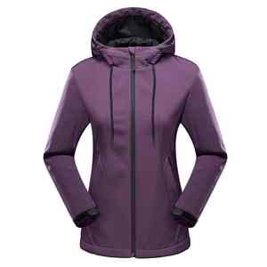Vestes softshell d'hiver de qualité supérieure Veste avec logo imprimé personnalisé Veste softshell Core pour femmes - Product Image 5